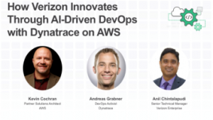 How Verizon innovates through AI-Driven DevOps with Dynatrace on AWS