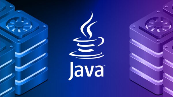 Stacked blocks with Java logo suggesting Java hashcode performance