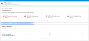 Vulnerabilities overview