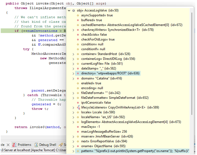 Spring4Shell demo debugger
