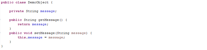 Spring4Shell demo object