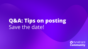 Dynatrace Community