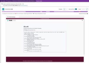 Session replay details