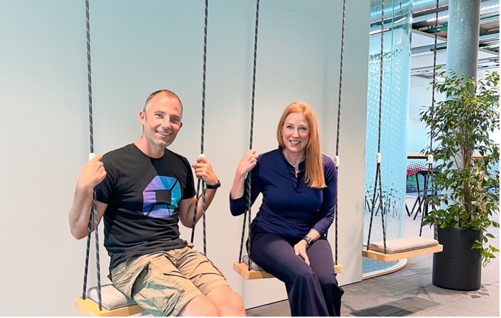 Sue Quackenbush and Andi Grabner