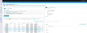 Advanced mode in log and events explorer in Dynatrace screenshot