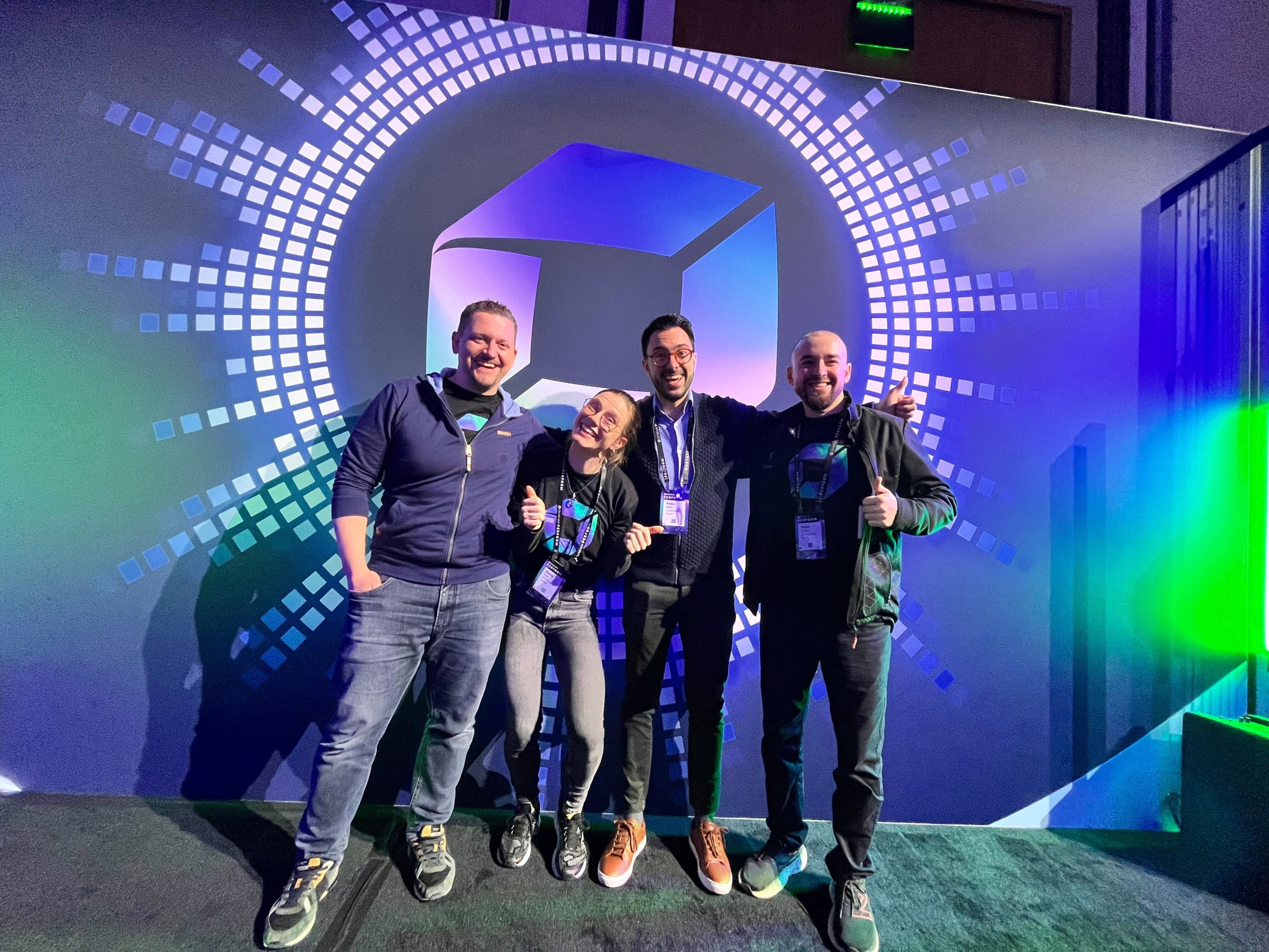 The team behind "Building custom apps with AppEngine"