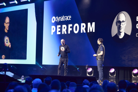 Our CTO Bernd Greifender at mainstage