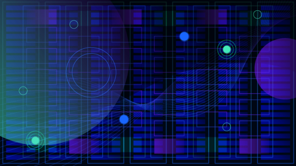 abstract spheres and columns representing hybrid cloud and hybrid kubernetes networks