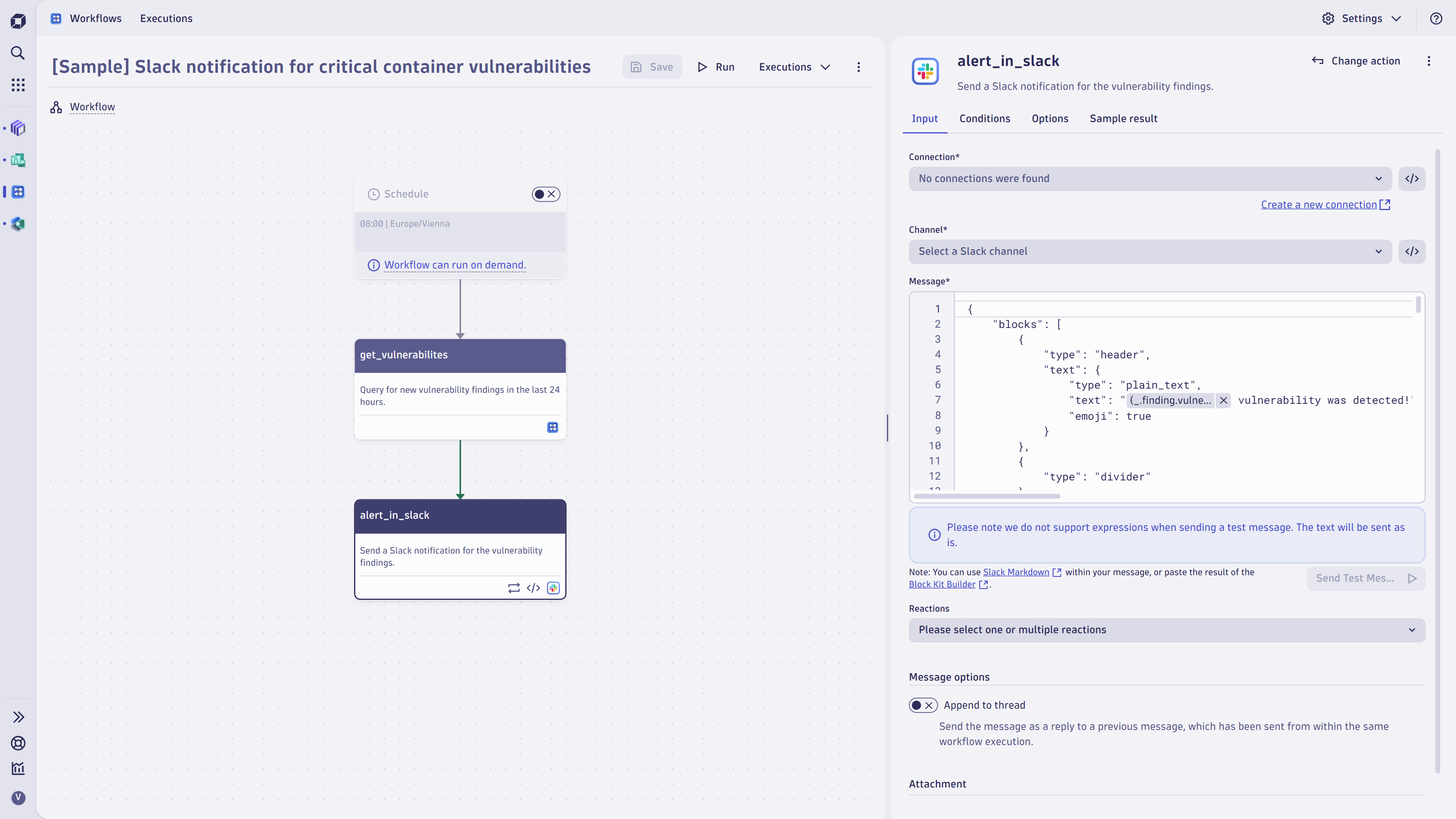 Automate and orchestrate security findings in Dynatrace screenshot