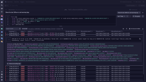 Dynatrace logs screenshot