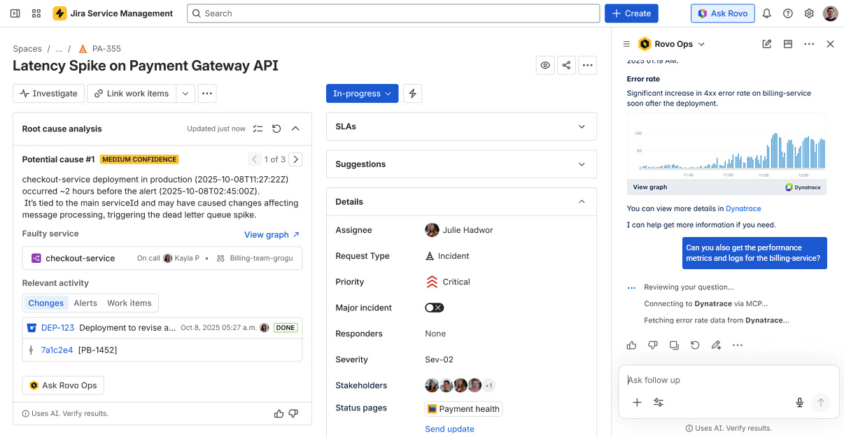 Perform contextual analytics with follow-up questions