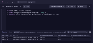 Security Investigator app in Dynatrace screenshot