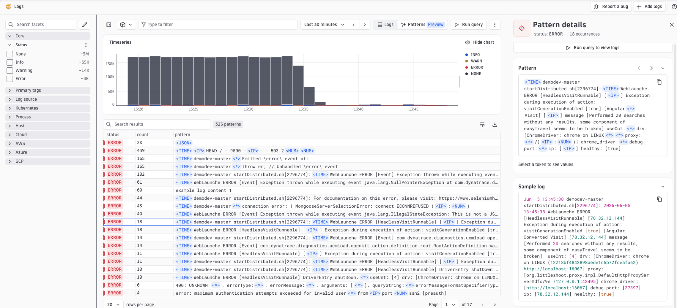 Figure 6. Recent UX updates improve investigation workflows across logs, session replay, services, and infrastructure, helping teams move faster with less context switching.